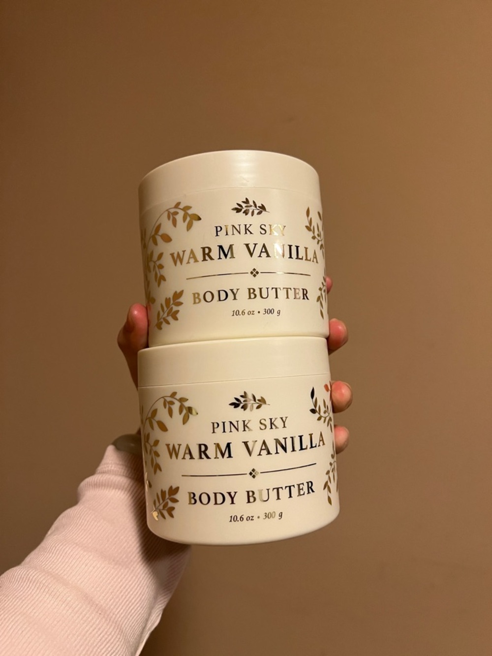 2X Pink Sky Warm Vanilla Body Butter 10.6 floz / 300 g